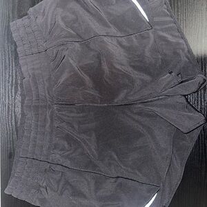 Lululemon 2.5 Hotty Hot Black Athletic Shorts